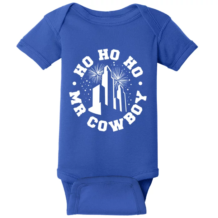 Christmas Movies Quote Ho Ho Ho Mr Cow Xmas Movie Fan Gift Baby Bodysuit