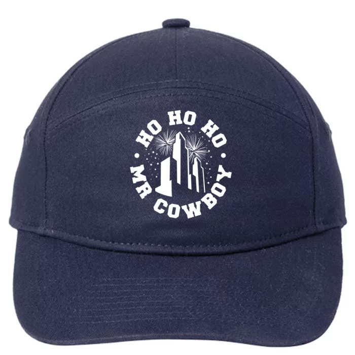 Christmas Movies Quote Ho Ho Ho Mr Cow Xmas Movie Fan Gift 7-Panel Snapback Hat