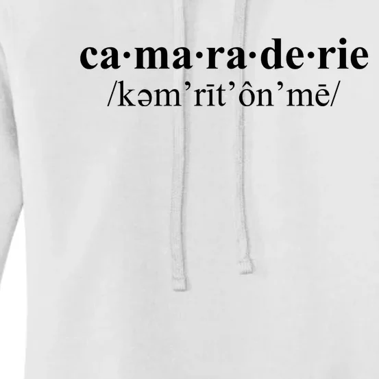 Ca Ma Ra De Rie Women's Pullover Hoodie