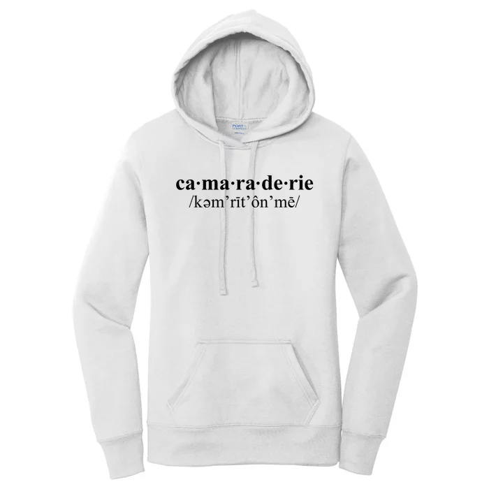 Ca Ma Ra De Rie Women's Pullover Hoodie