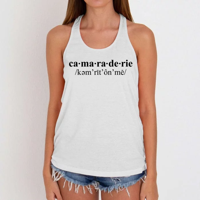 Ca Ma Ra De Rie Women's Knotted Racerback Tank