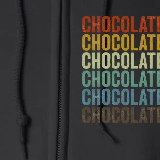 Chocolate Milk Retro Full Zip Hoodie