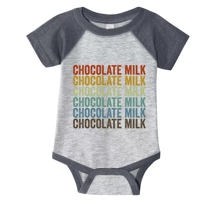 Chocolate Milk Retro Infant Baby Jersey Bodysuit