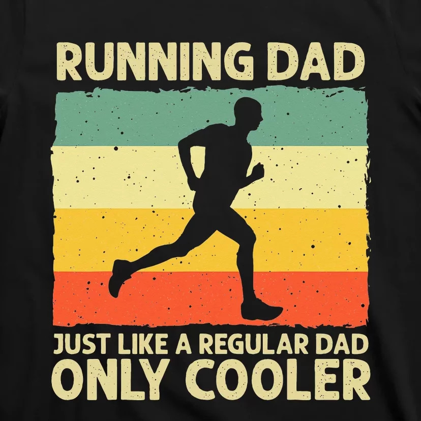 Coach Marathoner Running For Dad Marathon Runner T-Shirt