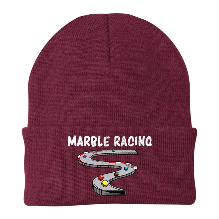 Cool Marble Racing Game Marble Race Track Adults Ns Knit Cap Winter Beanie