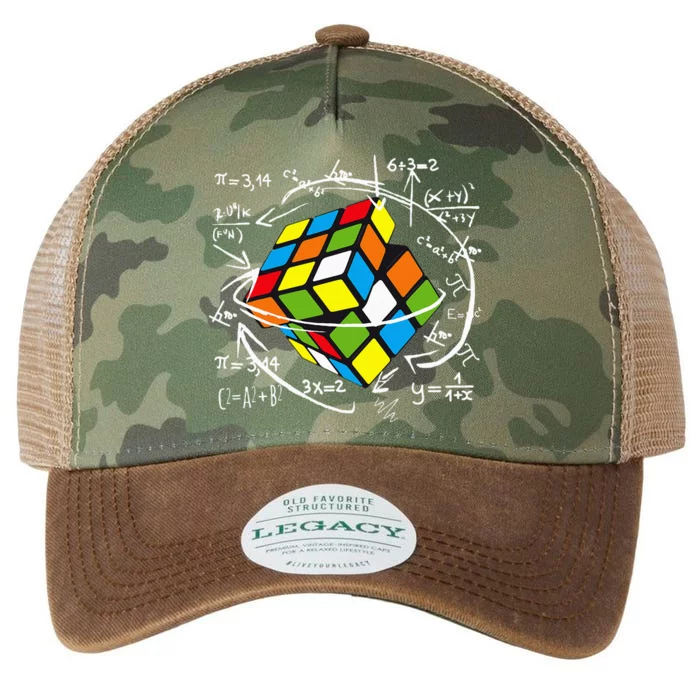 Cute Math Rubik Gifts For Math Teachers Legacy Tie Dye Trucker Hat