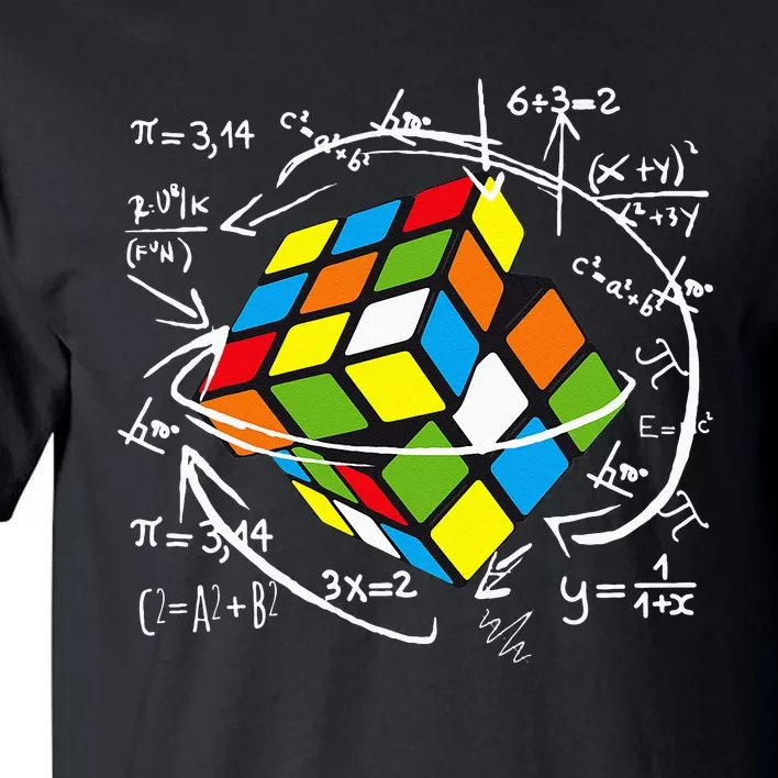 Cute Math Rubik Gifts For Math Teachers Tall T-Shirt