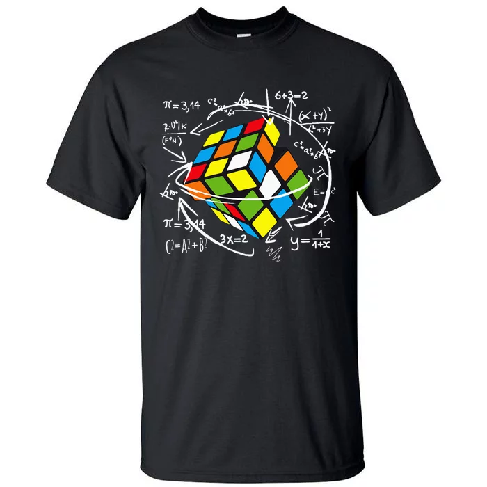 Cute Math Rubik Gifts For Math Teachers Tall T-Shirt