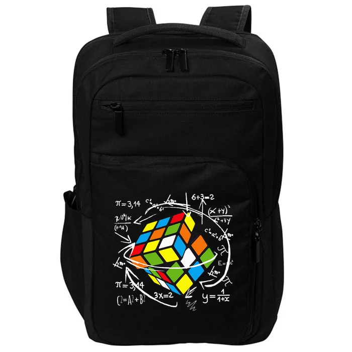 Cute Math Rubik Gifts For Math Teachers Impact Tech Backpack