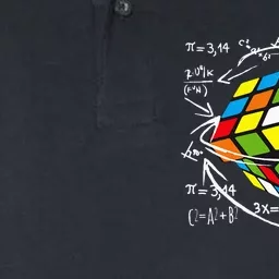 Cute Math Rubik Gifts For Math Teachers Softstyle Adult Sport Polo