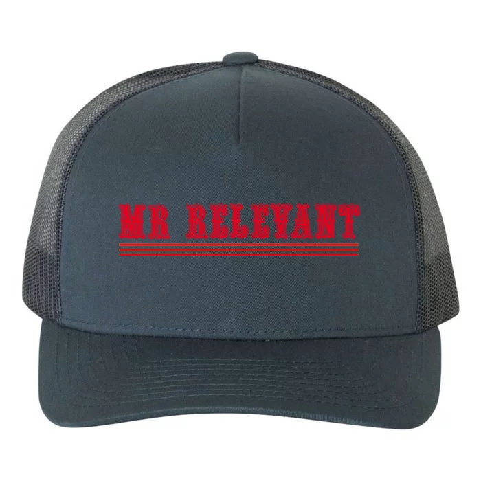 Cool Mr Relevant San Francisco Football Yupoong Adult 5-Panel Trucker Hat