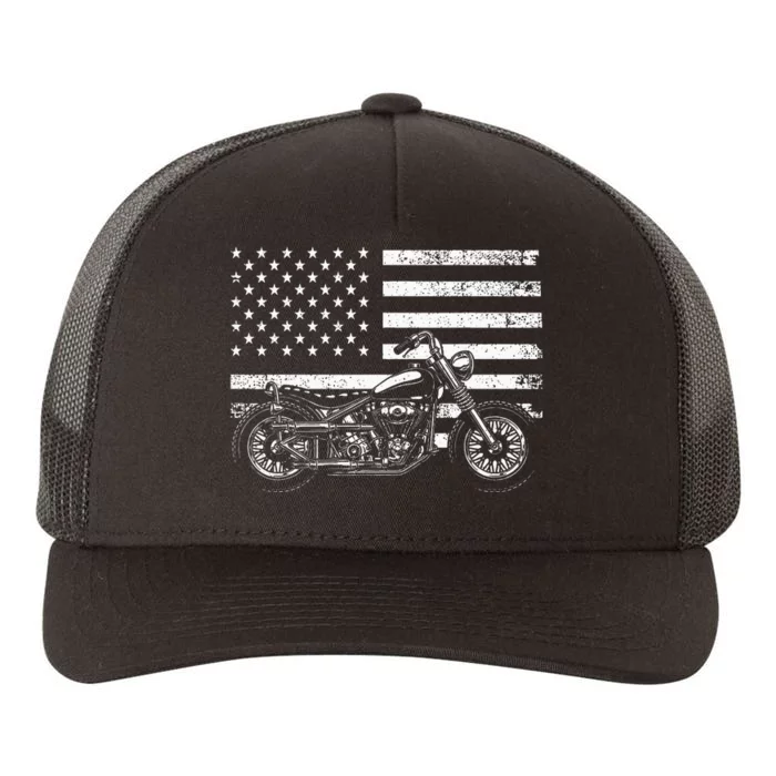 Cool Motorcycle Rider Yupoong Adult 5-Panel Trucker Hat