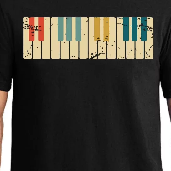 Classical Music Retro Piano Pajama Set