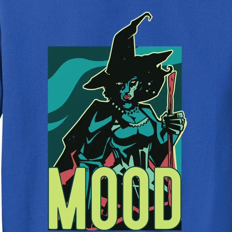 Current Mood Resting Witch Face Halloween Meme Funny Scary Gift Sweatshirt