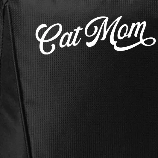 Cat Mom Retro Funny Pod City Backpack