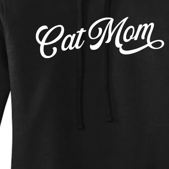 Cat Mom Retro Funny Pod Women's Pullover Hoodie