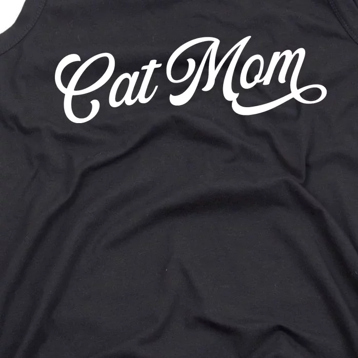 Cat Mom Retro Funny Pod Tank Top