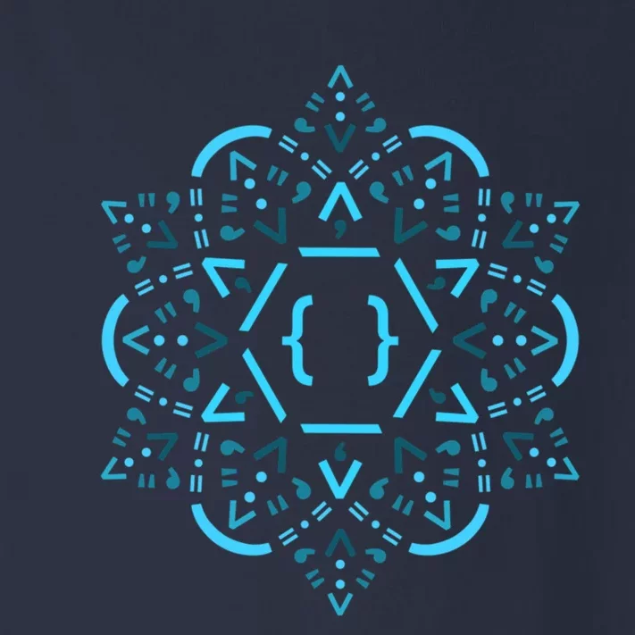 Code Mandala React Framework Toddler Long Sleeve Shirt