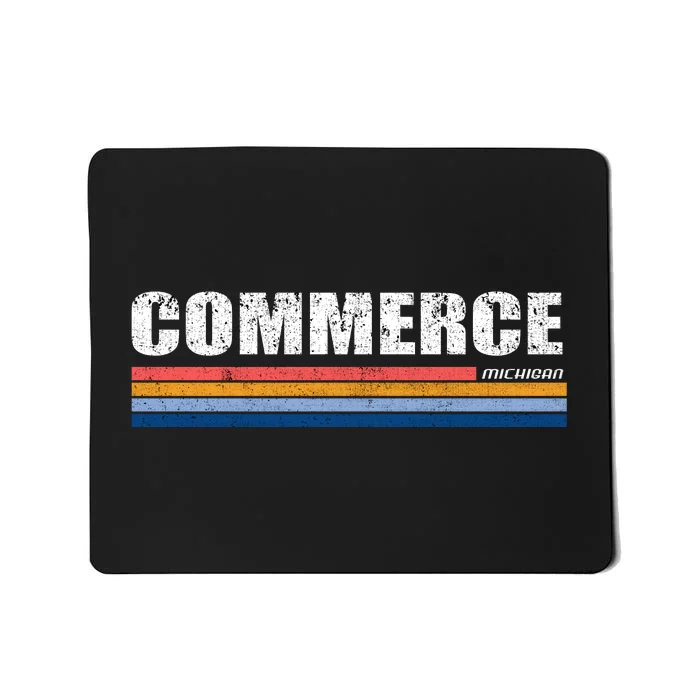 Commerce Michigan Retro Mousepad