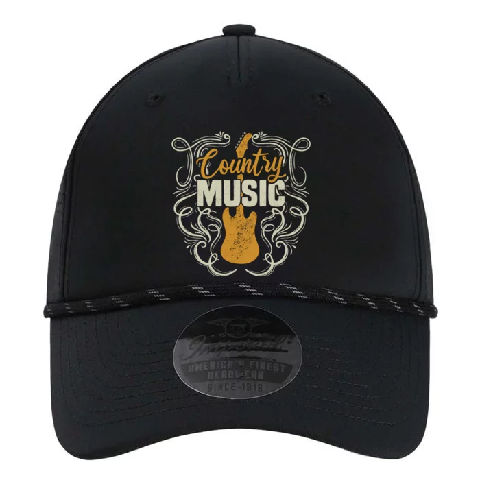 Country Music Retro Vintage Guitar Western Performance The Dyno Cap