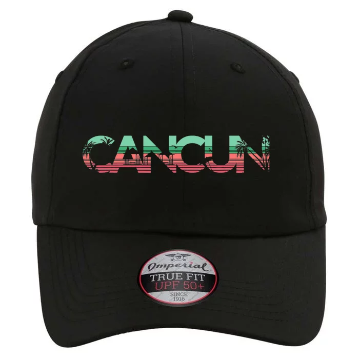 Cancun Mexico Retro Mexican Girl Resort Vacation Summer Trip The Original Performance Cap