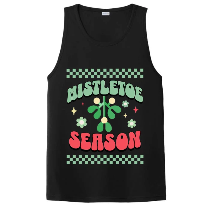 Christmas Mistletoe Season Performance Tank