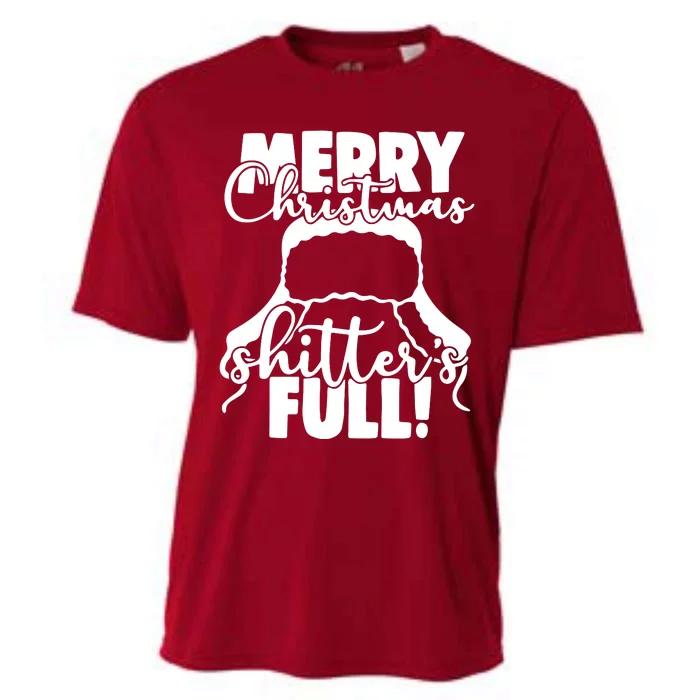 Christmas Movie Shitters Full Funny Cooling Performance Crew T-Shirt