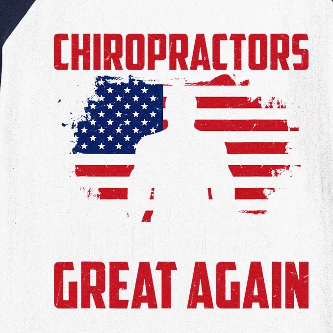 Chiropractors Making Spines Great Physical Therapist Chiro Baseball Sleeve Shirt