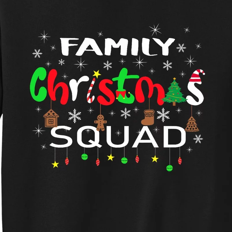 Christmas Morning Squad Xmas Holiday Pajama Matching Family Sweatshirt