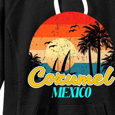 Cozumel Mexico Souvenirs Yucatan Mexico Vacay Mode Gift Women's Fleece Hoodie