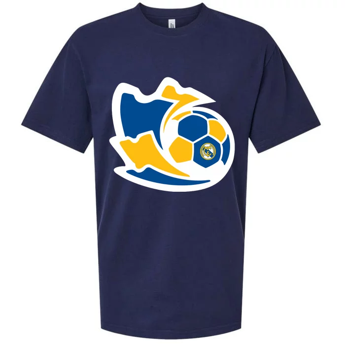 Cool Madrid Soccer Kick Sueded Cloud Jersey T-Shirt