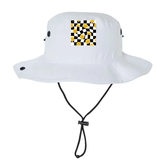 Crazy Melt Smile Faces Pattern Legacy Cool Fit Booney Bucket Hat