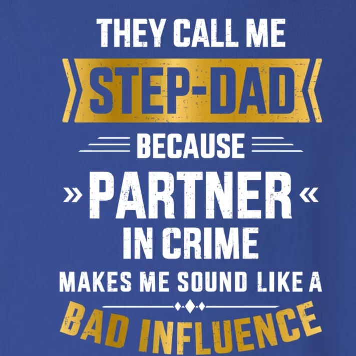 Call Me Stepdad Partner In Crime For FatherS Day Gift Toddler Long Sleeve Shirt