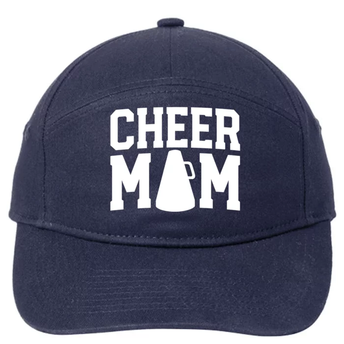 Cheer Mom S Cheerleader Mom Funny Gift Mother Gift 7-Panel Snapback Hat