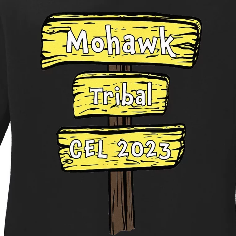 CEL Mohawk Sign Ladies Long Sleeve Shirt