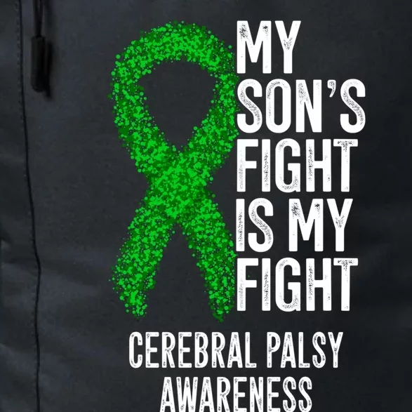 Cp My Son's Fight Is My Fight Cerebral Palsy Awareness Funny Gift Daily Commute Backpack