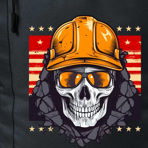 Coal Miner Skull Design 4th Of July Coal Miner Great Gift Daily Commute Backpack