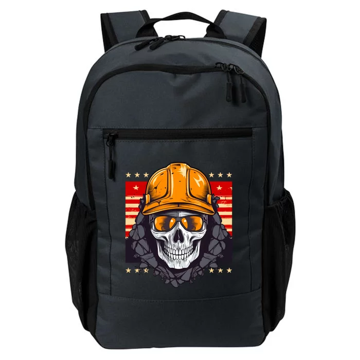 Coal Miner Skull Design 4th Of July Coal Miner Great Gift Daily Commute Backpack