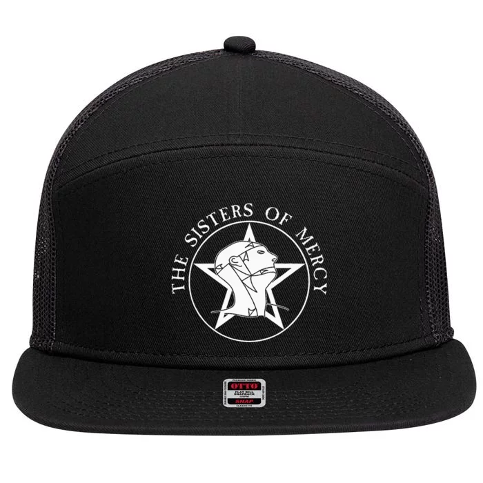 Cool Music Star 7 Panel Mesh Trucker Snapback Hat