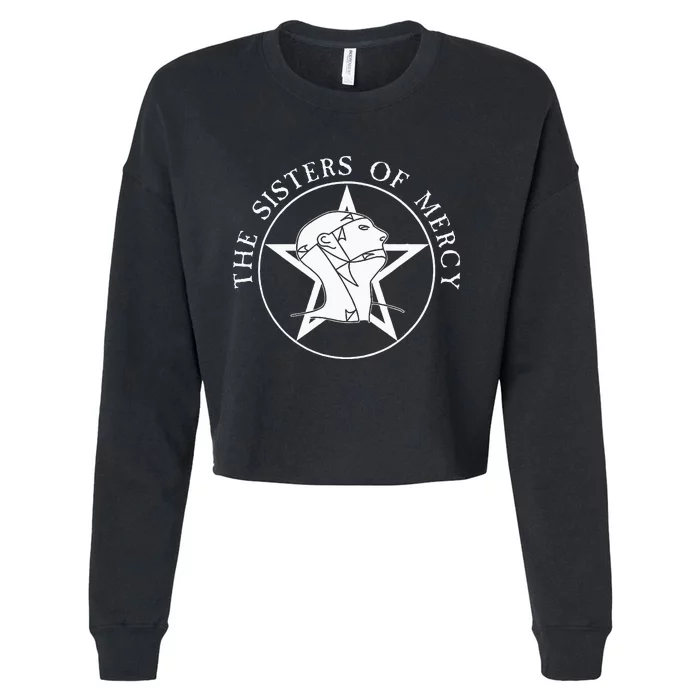 Cool Music Star Cropped Pullover Crew