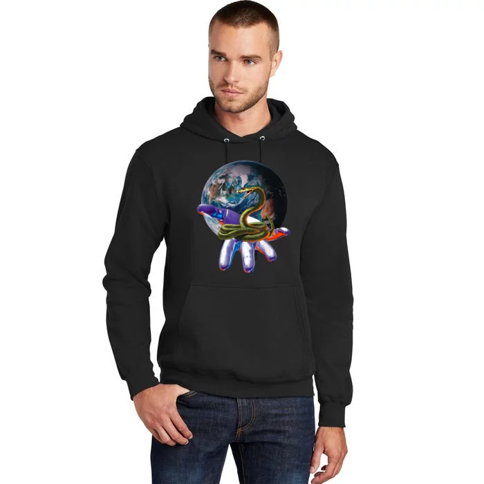 Cobra Motif Snake Design Reptile Animal Reptiles Snakes Tall Hoodie