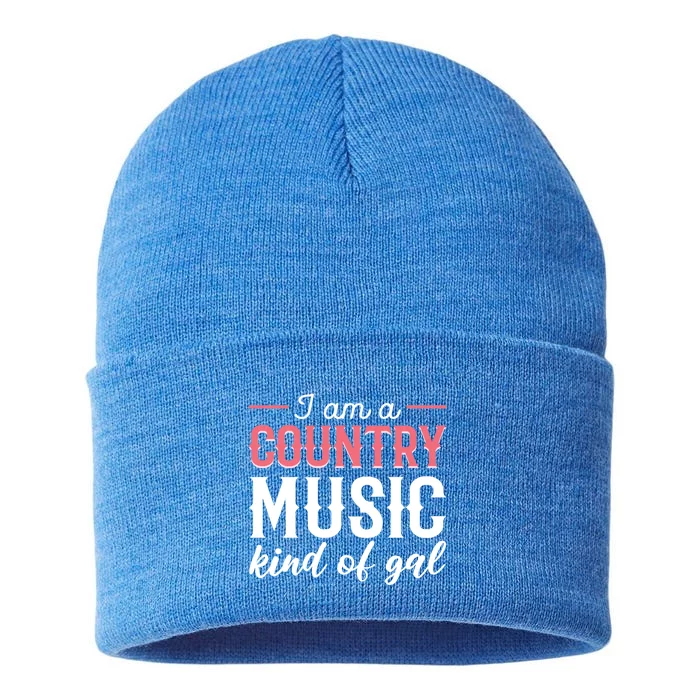 Country Music Singer Or Musician Gift Sustainable Knit Beanie