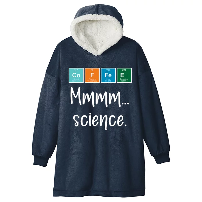 COFFEE Mmmm... Science Hooded Wearable Blanket