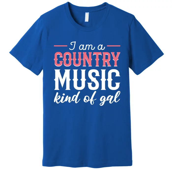 Country Music Singer Or Musician Gift Premium T-Shirt