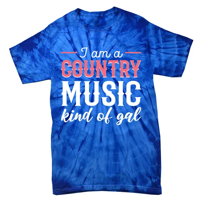 Country Music Singer Or Musician Gift Tie-Dye T-Shirt