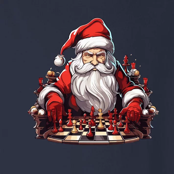 Chess Master Santa Christmas Chessboxing Chess Player Gift Toddler Long Sleeve Shirt