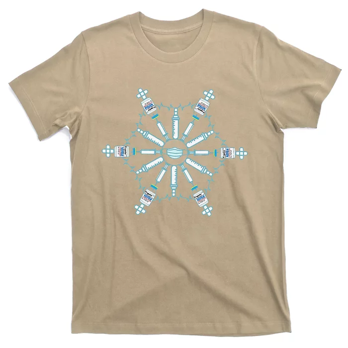 Christmas Medical Snowflake Propofol CRNA ER Icu Nurse Xmas T-Shirt