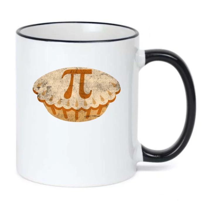 Cool Math Symbol Apple Pie Pi Day Design Meaningful Gift Black Color Changing Mug