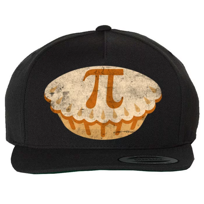 Cool Math Symbol Apple Pie Pi Day Design Meaningful Gift Wool Snapback Cap