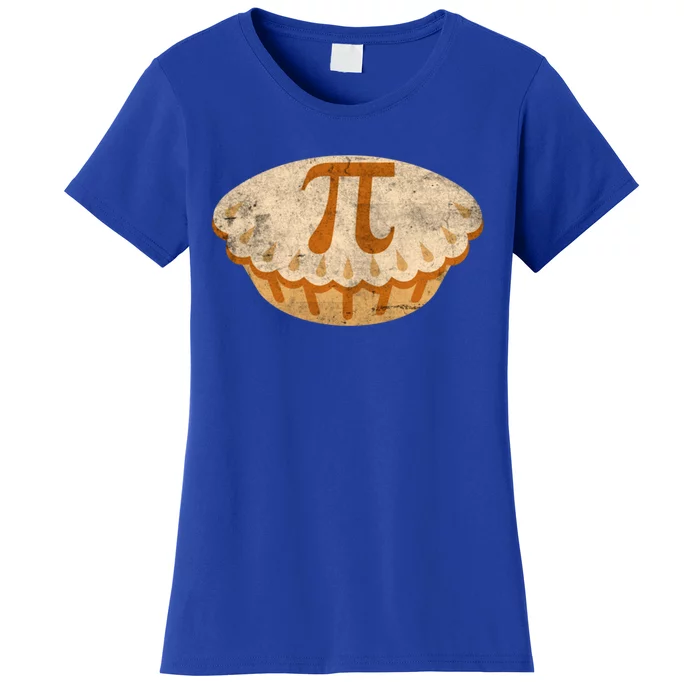 Cool Math Symbol Apple Pie Pi Day Design Meaningful Gift Women's T-Shirt